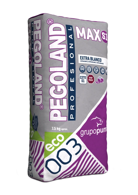 003 PEGOLAND PROFESIONAL MAX BLANCO C2  TE S1 15 KG 