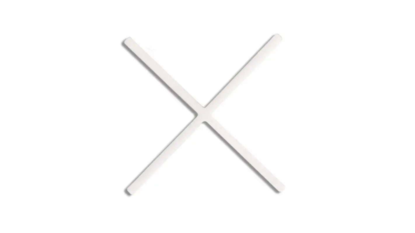 CRUCETA 1 MM,200 UDS-YCR