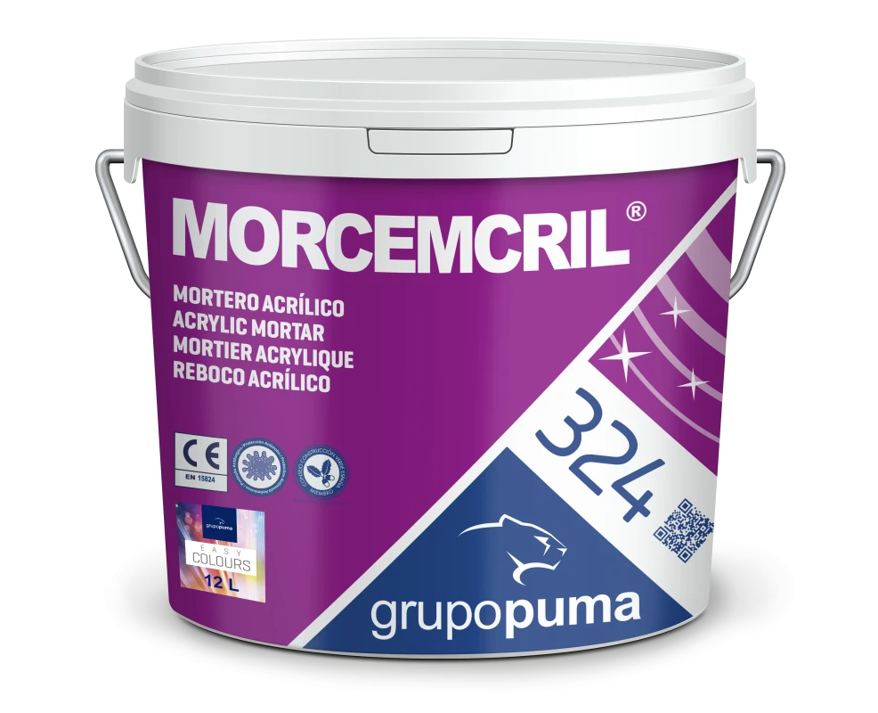 324 MORTERO MORCEMCRIL FINO 25 KG BLANCO 
