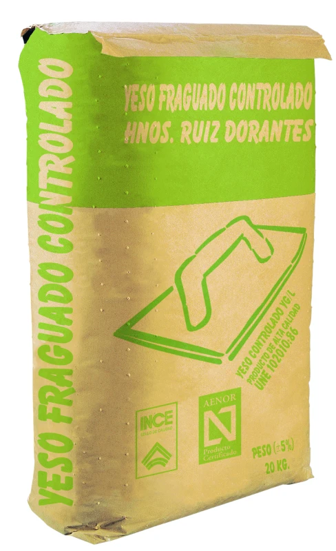SACO YESO CONTROLADO RUIZ 20 KG