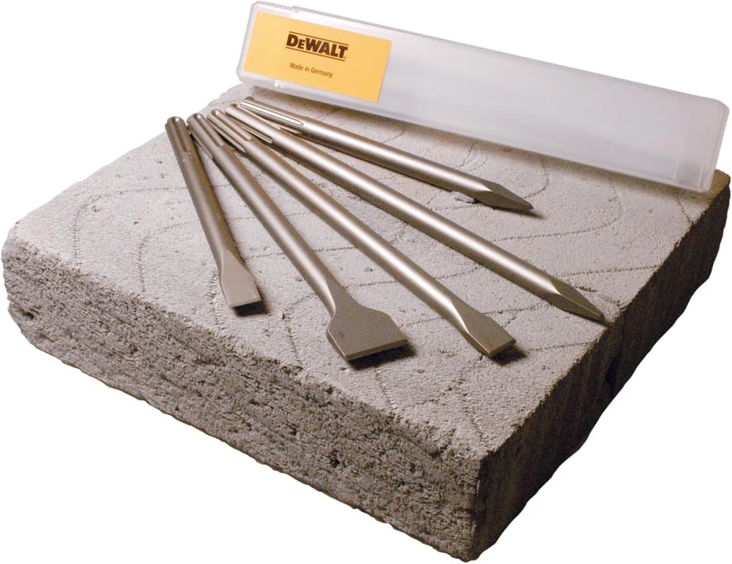CONJUNTO PUNTEROS Y CINCELES DEWALT